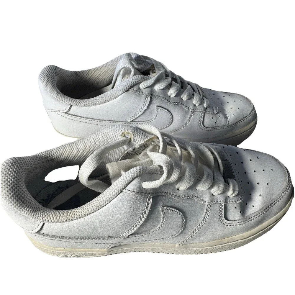 Nike Air Force 1 Low GS 6Y White Leather Sneakers DH2920-111 Classic AF1 Shoes